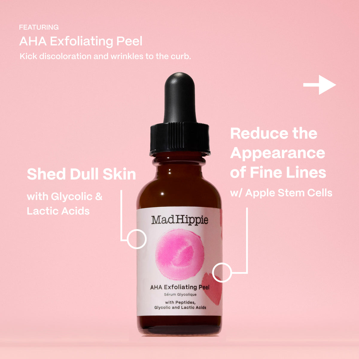AHA Exfoliating Peel - Kick Discoloration and Wrinkles to the Curb