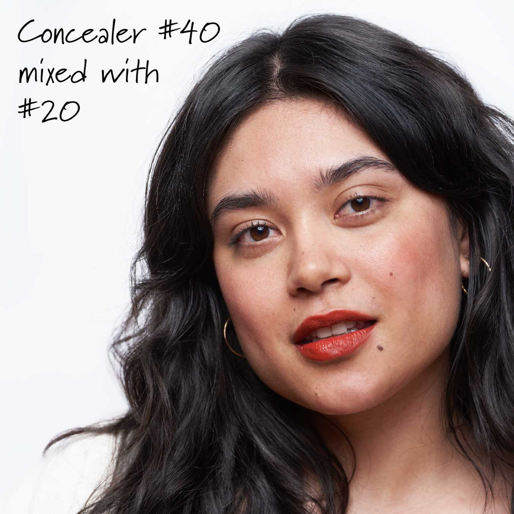 vegan concealer shade 40 + 20